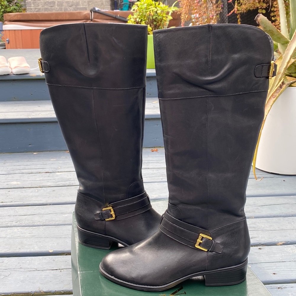 Ralph Lauren leather boots